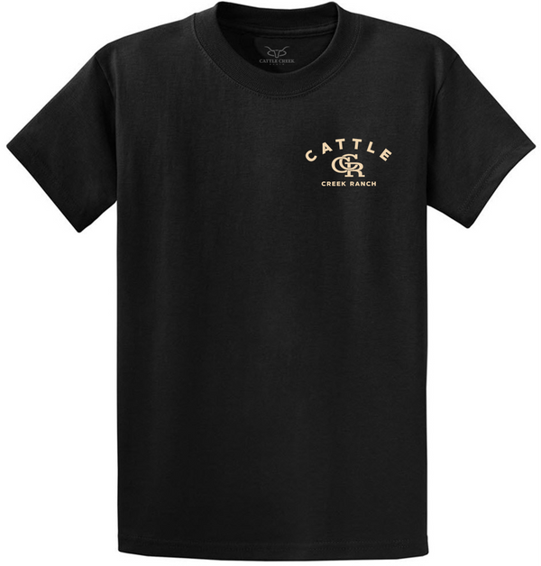 Cattle Creek Ranch Bull Riding Heavy Tee
