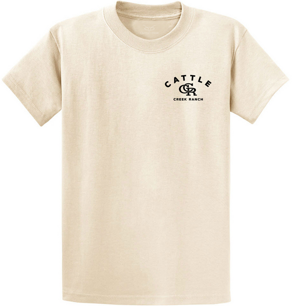 Cattle Creek Ranch Bull Riding Heavy Tee